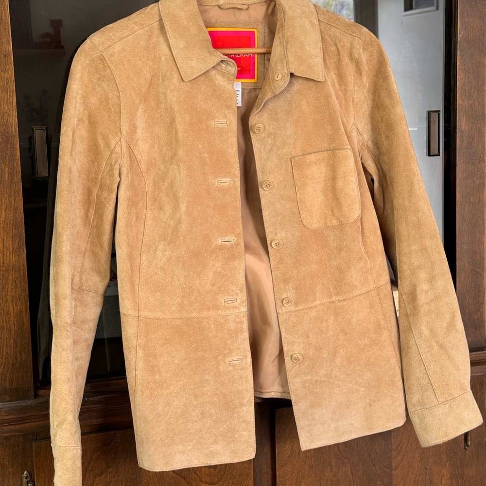 Vintage ISSAC MIZRAHI for Target GENUINE LEATHER Jacket- Women